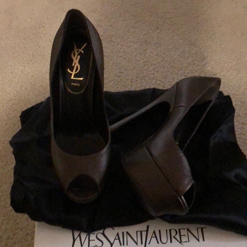 YSL heels.